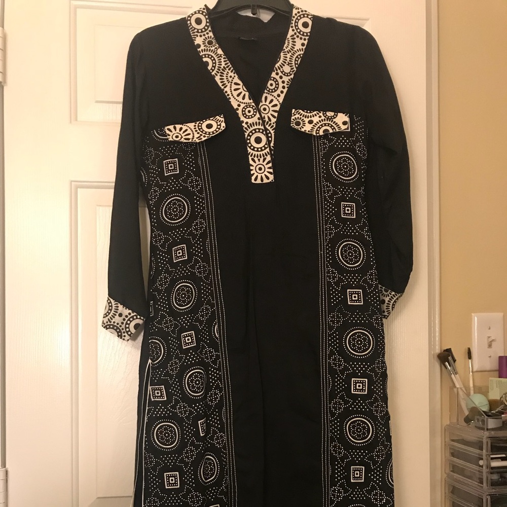 3-piece Pakistani Shalwar Kameez with Churidaar